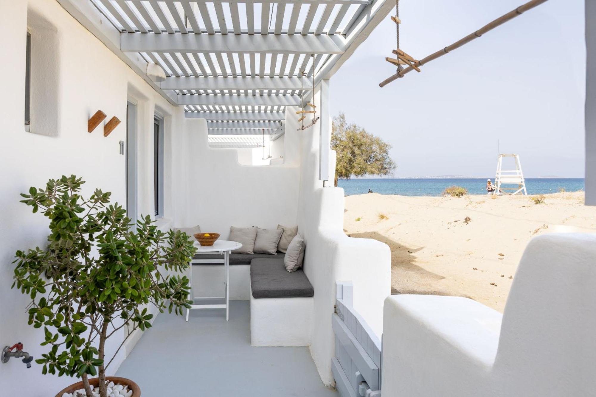Flisvos Beach Apartments Naxos City Kültér fotó