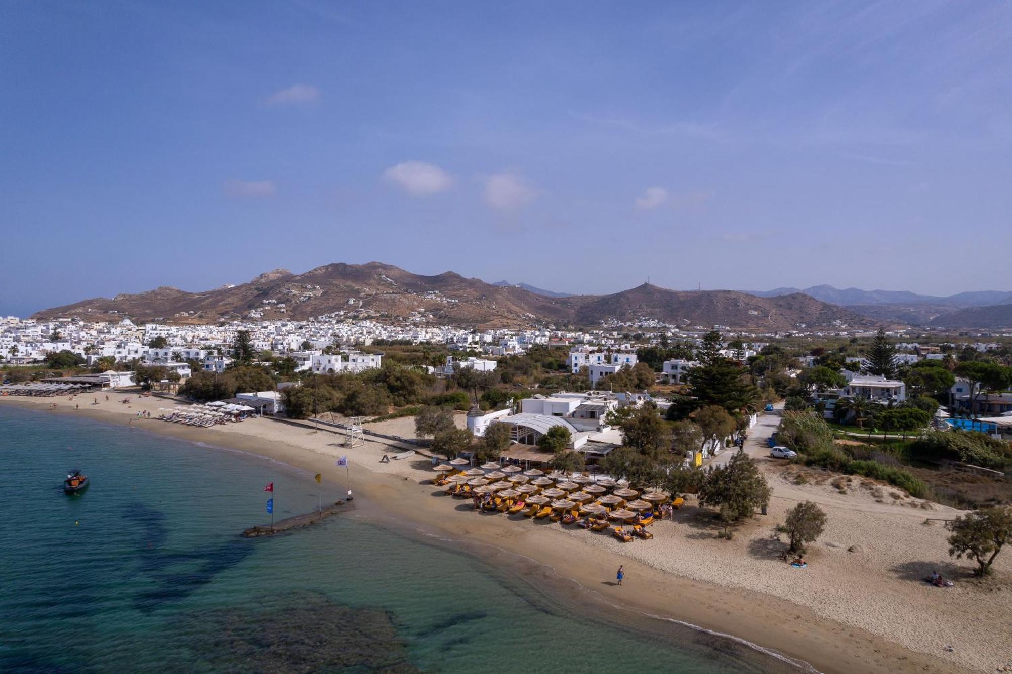 Flisvos Beach Apartments Naxos City Kültér fotó