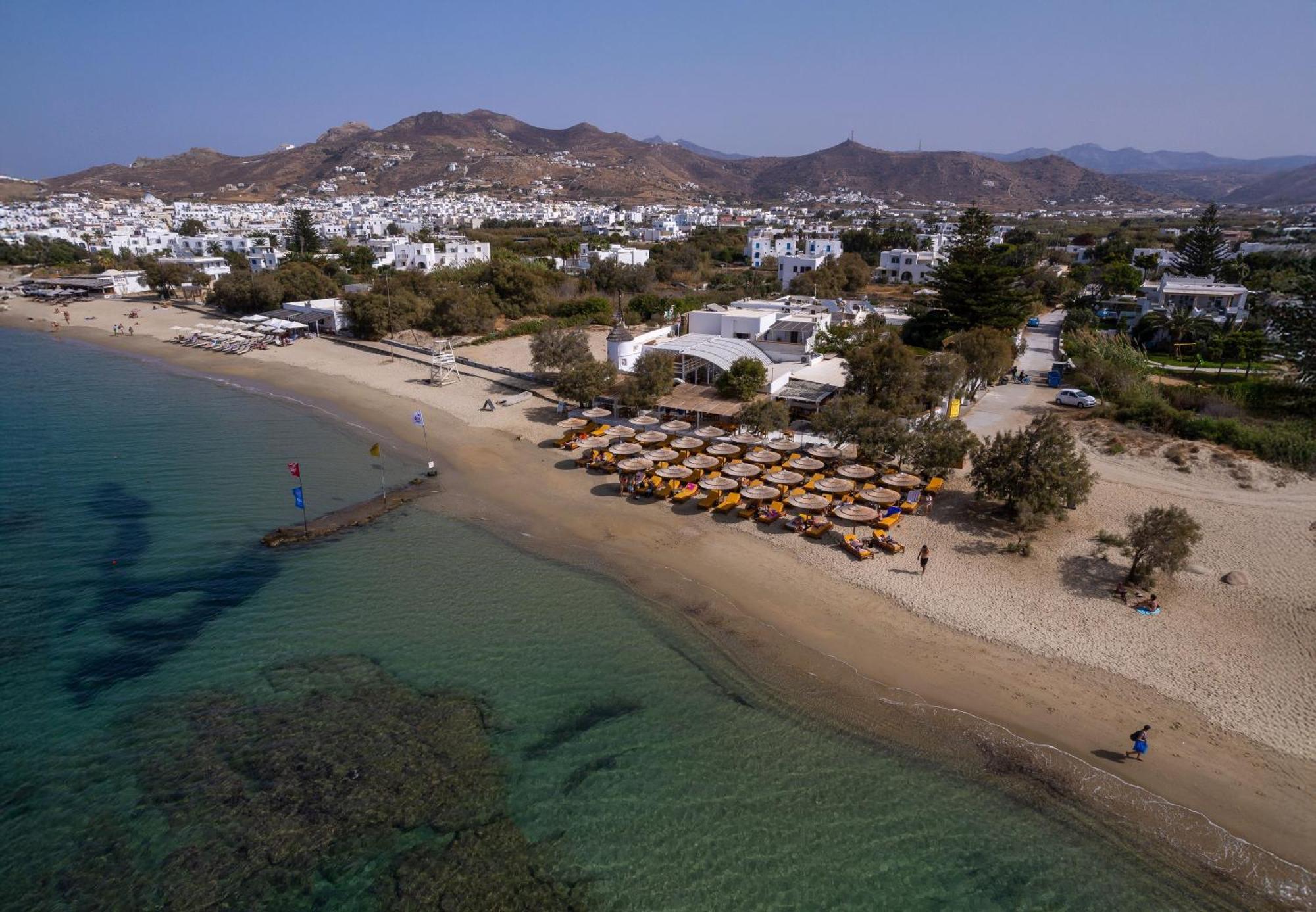 Flisvos Beach Apartments Naxos City Kültér fotó
