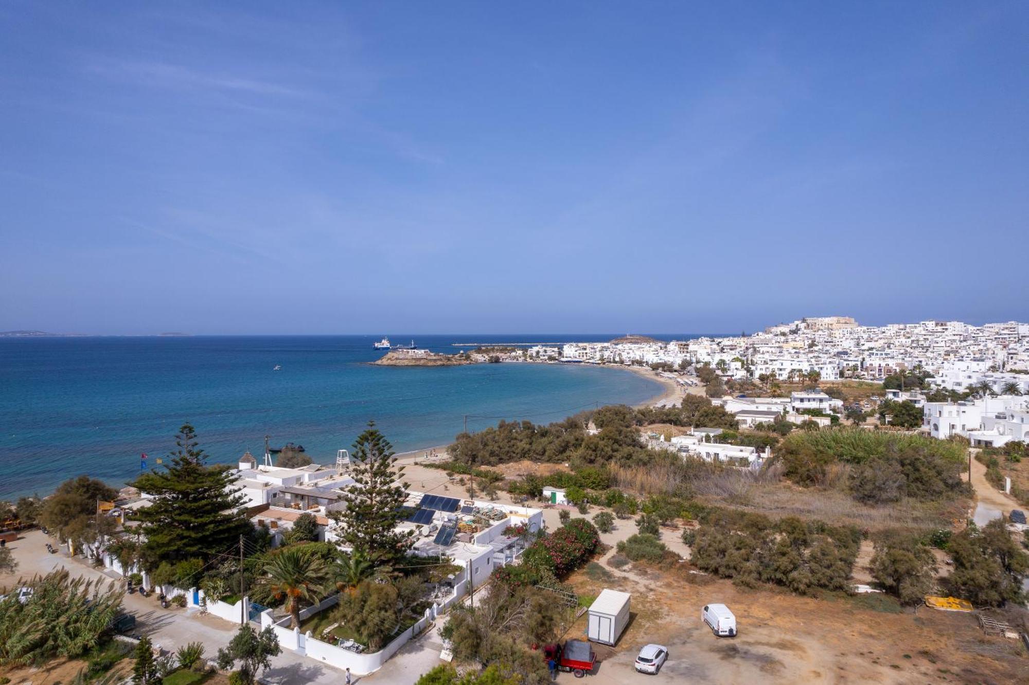 Flisvos Beach Apartments Naxos City Kültér fotó